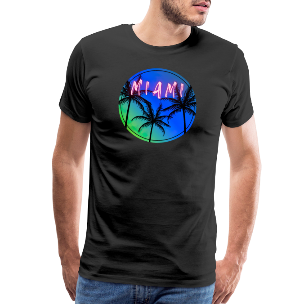 Electric MIAMI - Men's Premium T-Shirt - black