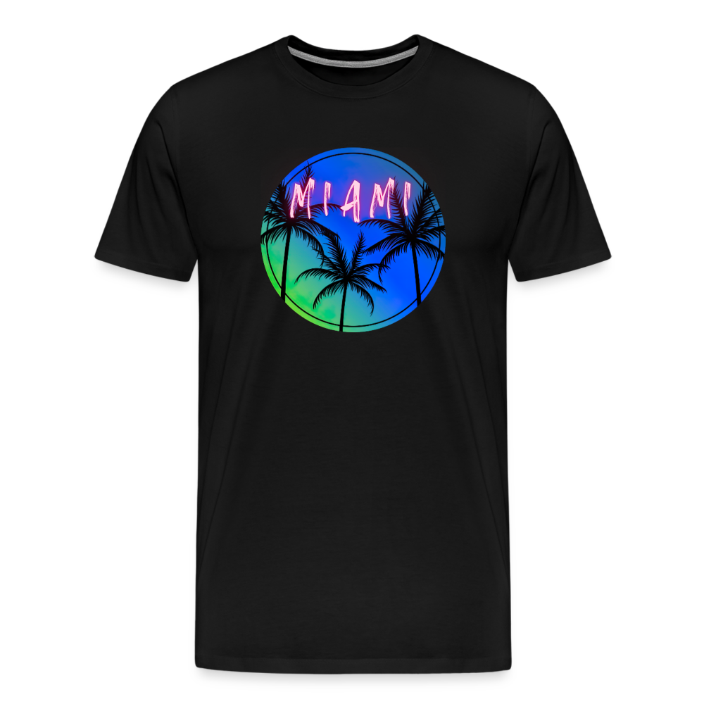 Electric MIAMI - Men's Premium T-Shirt - black