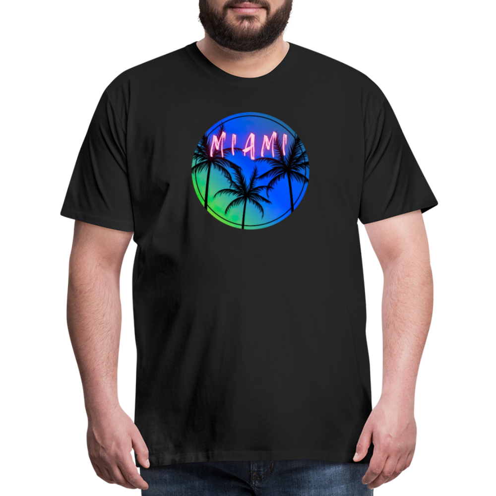Electric MIAMI - Men's Premium T-Shirt - black