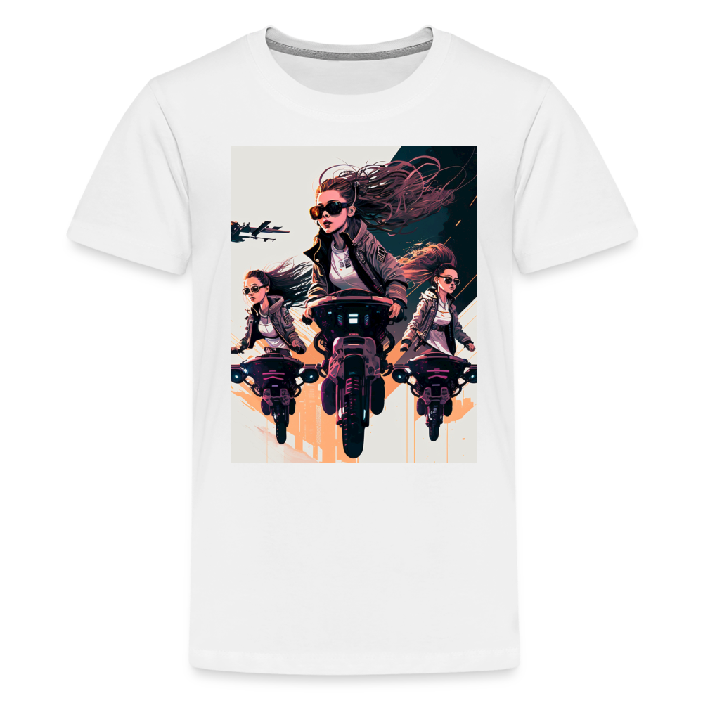 Sky Sirens - Kids' Premium T-Shirt - white