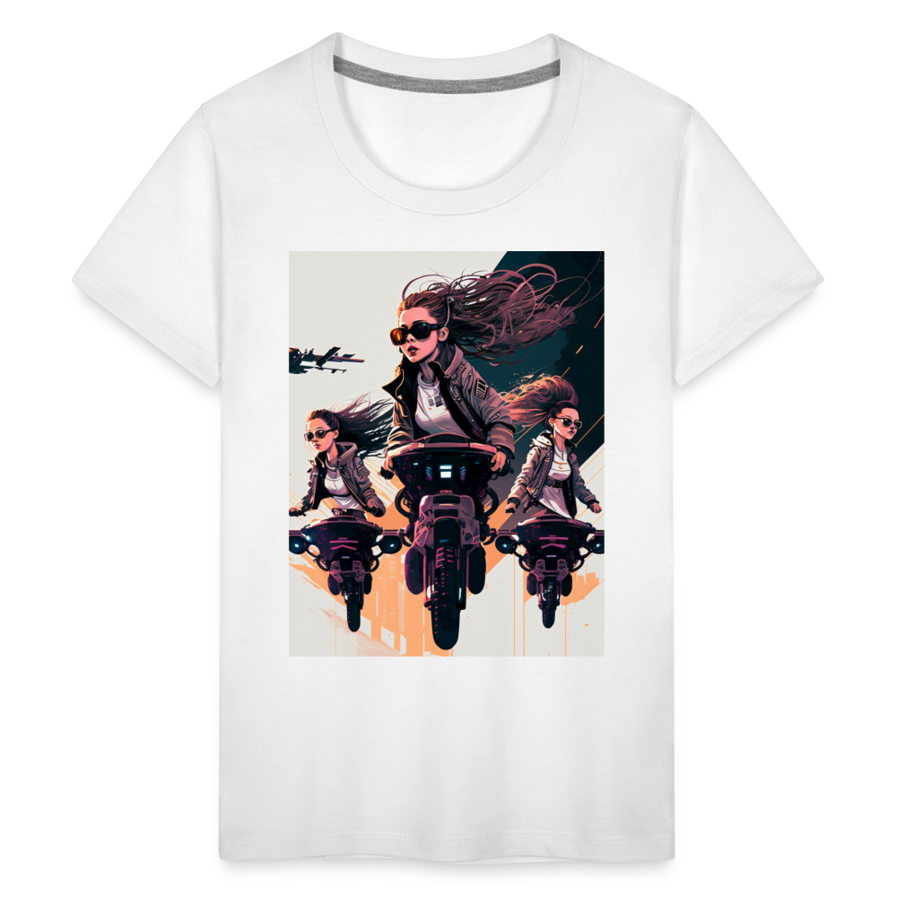 Sky Sirens - Kids' Premium T-Shirt - white