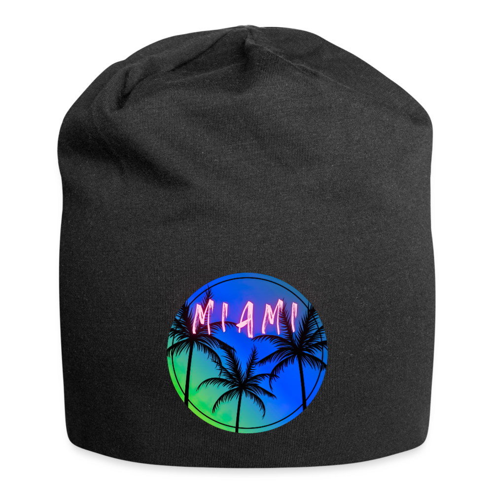 MIAMI - Jersey Beanie - black