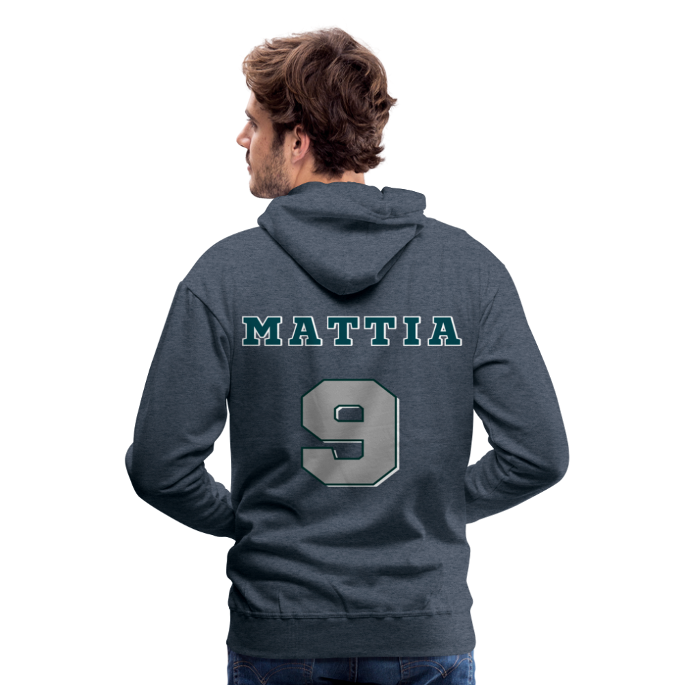 CUSTOM: It's a Philly Thing - Men’s Premium Hoodie - heather denim