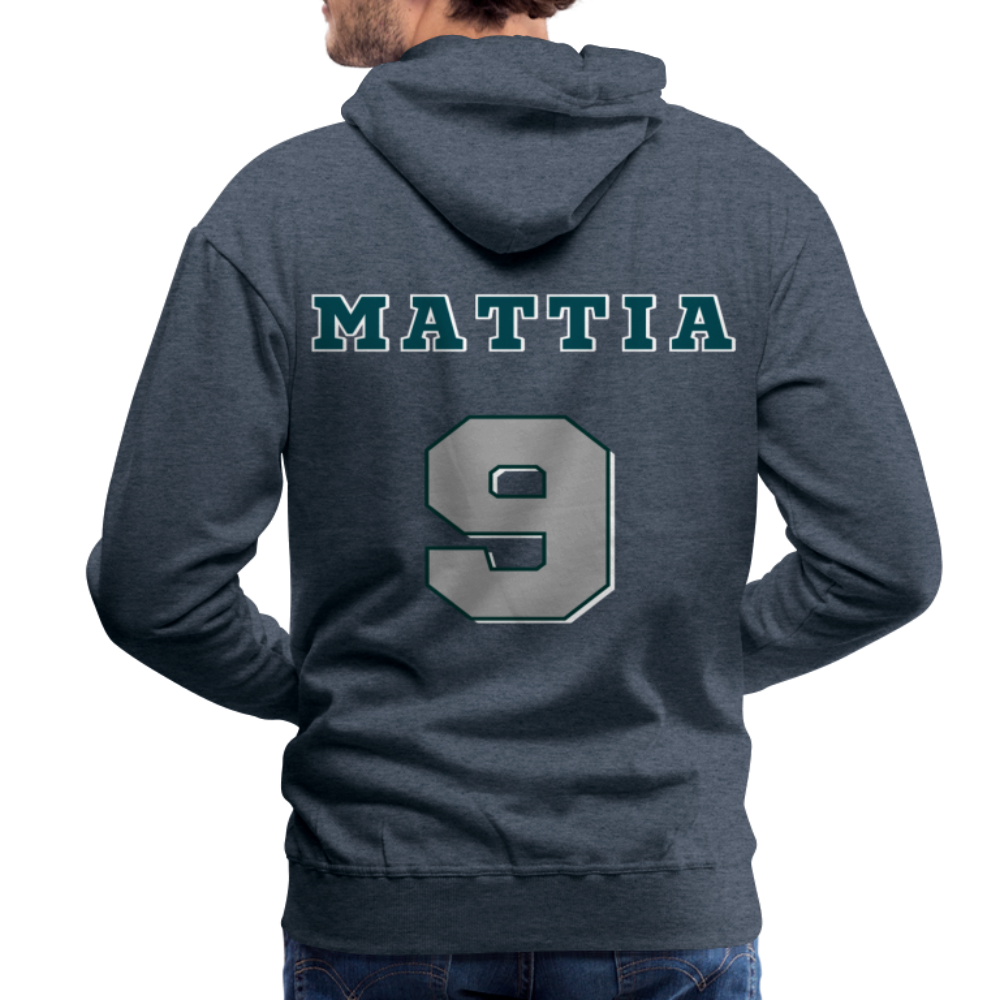CUSTOM: It's a Philly Thing - Men’s Premium Hoodie - heather denim