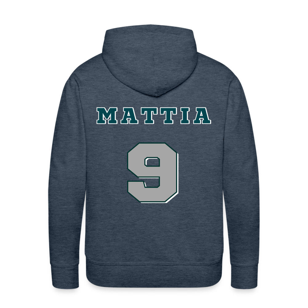 CUSTOM: It's a Philly Thing - Men’s Premium Hoodie - heather denim