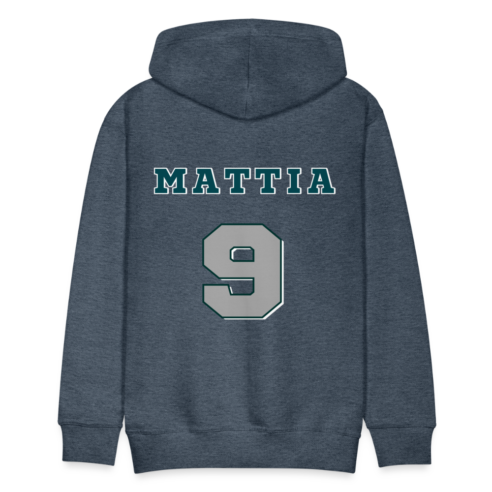 CUSTOM: It's a Philly Thing - Men’s Premium Hoodie - heather denim