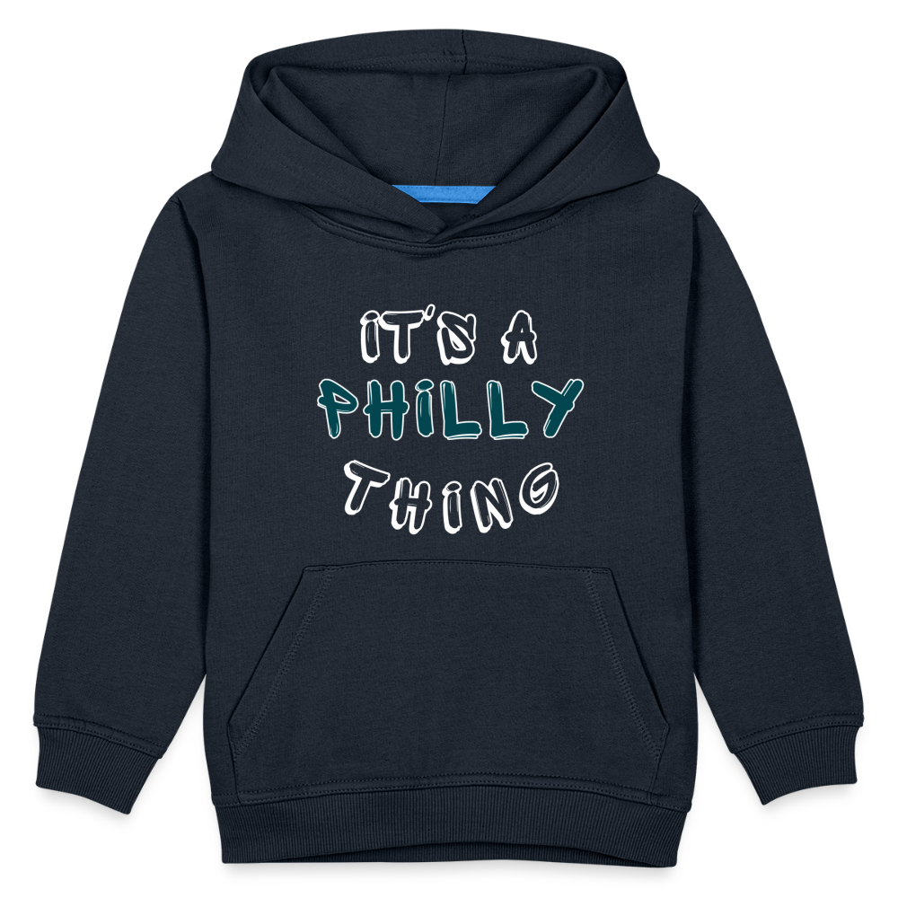 CUSTOM: It's a Philly Thing - Kids‘ Premium Hoodie - navy
