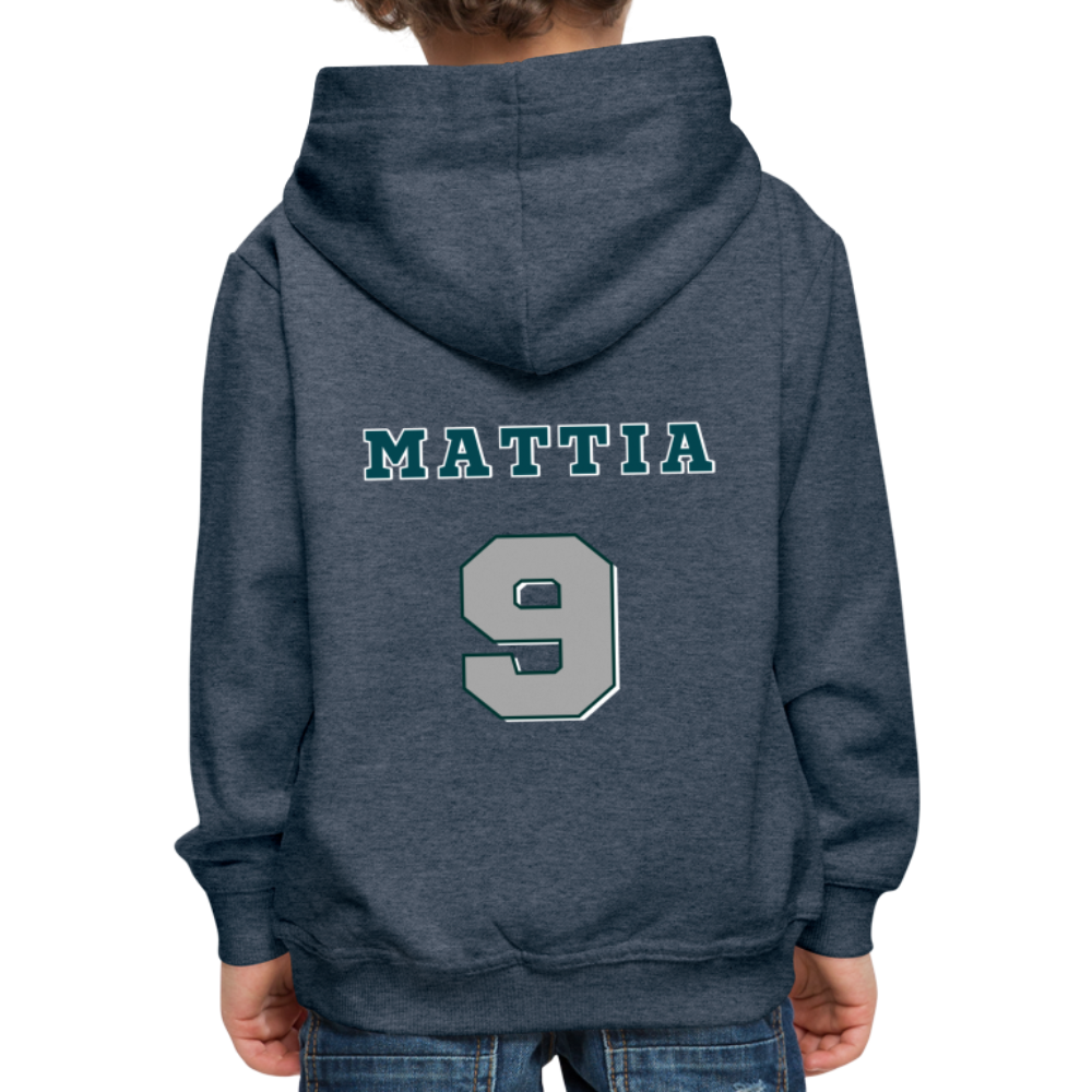 CUSTOM: It's a Philly Thing - Kids‘ Premium Hoodie - heather denim