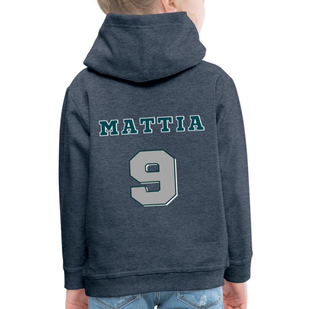 CUSTOM: It's a Philly Thing - Kids‘ Premium Hoodie - heather denim