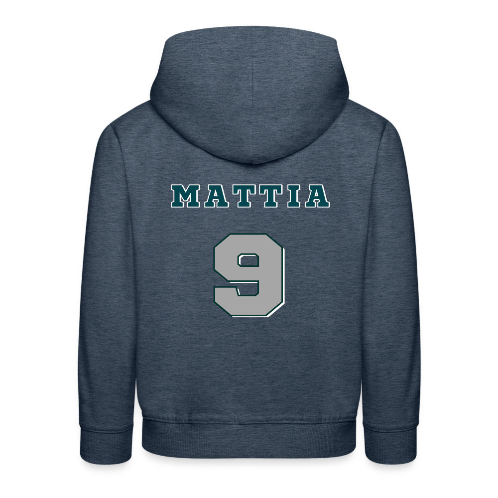 CUSTOM: It's a Philly Thing - Kids‘ Premium Hoodie - heather denim