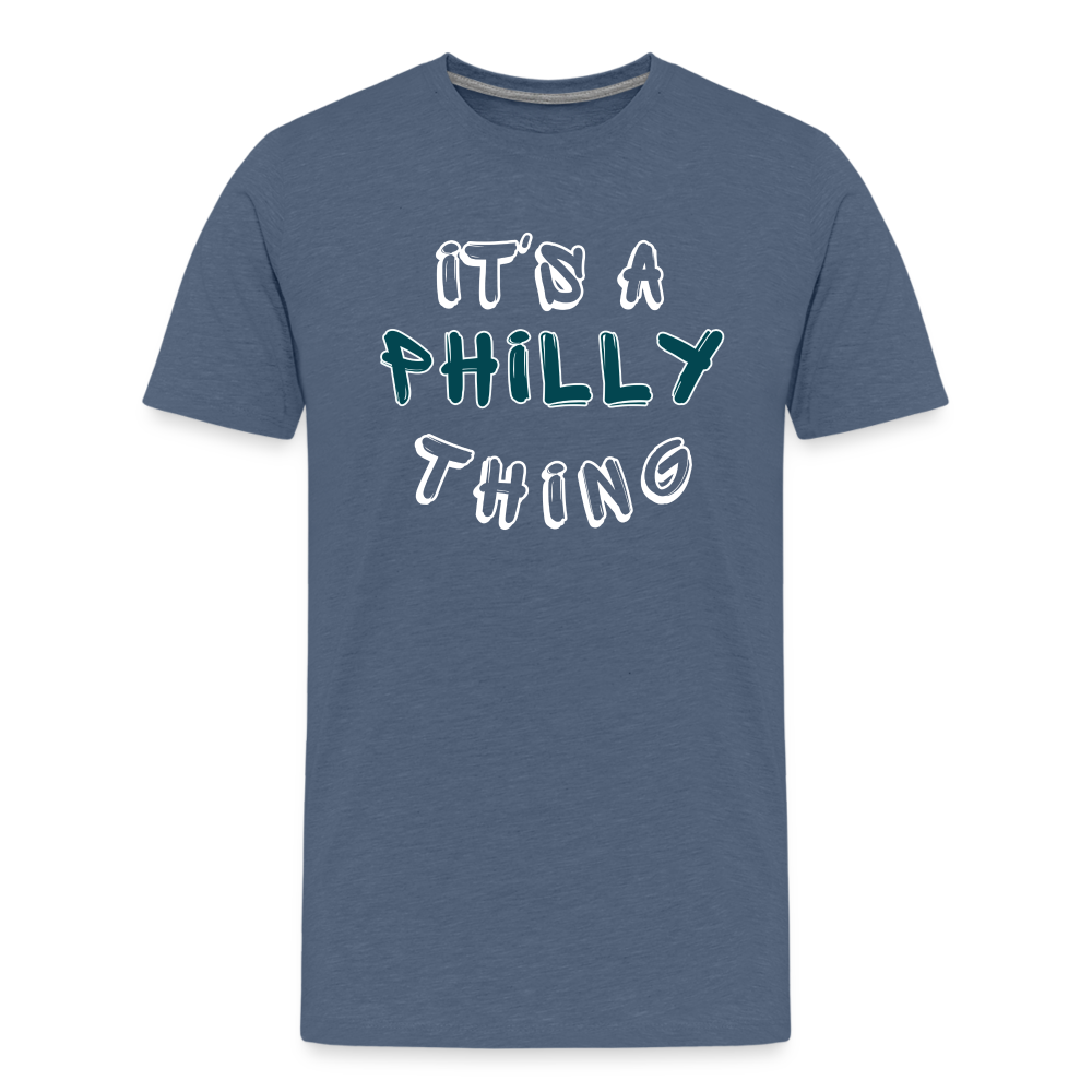 CUSTOM: It's a Philly Thing - Kids' Premium T-Shirt - heather blue