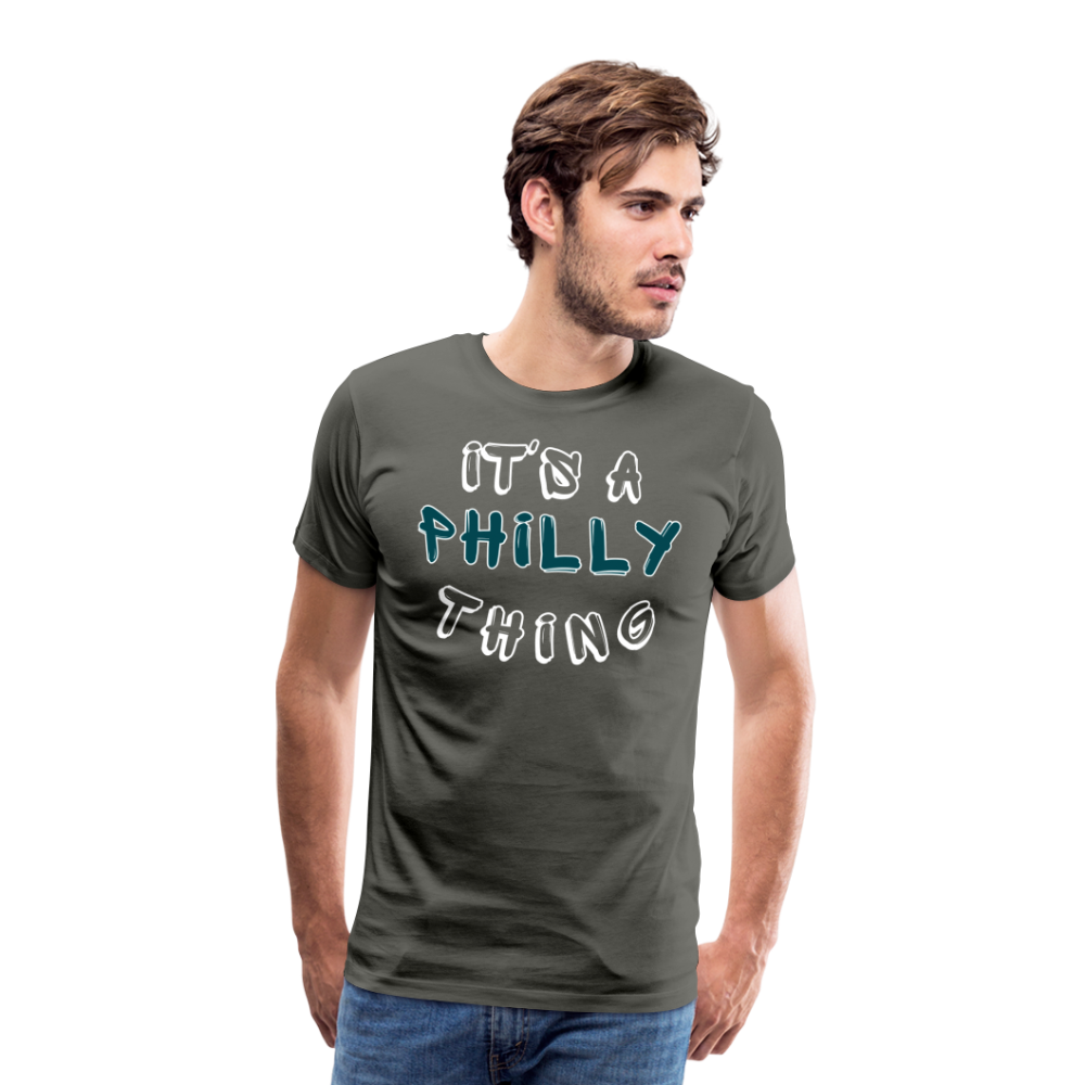 CUSTOM: It's a Philly Thing - Men's Premium T-Shirt - asphalt gray