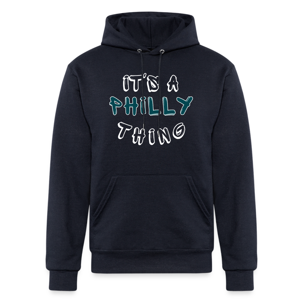 It's a Philly Thing - Champion Unisex Powerblend Hoodie - navy