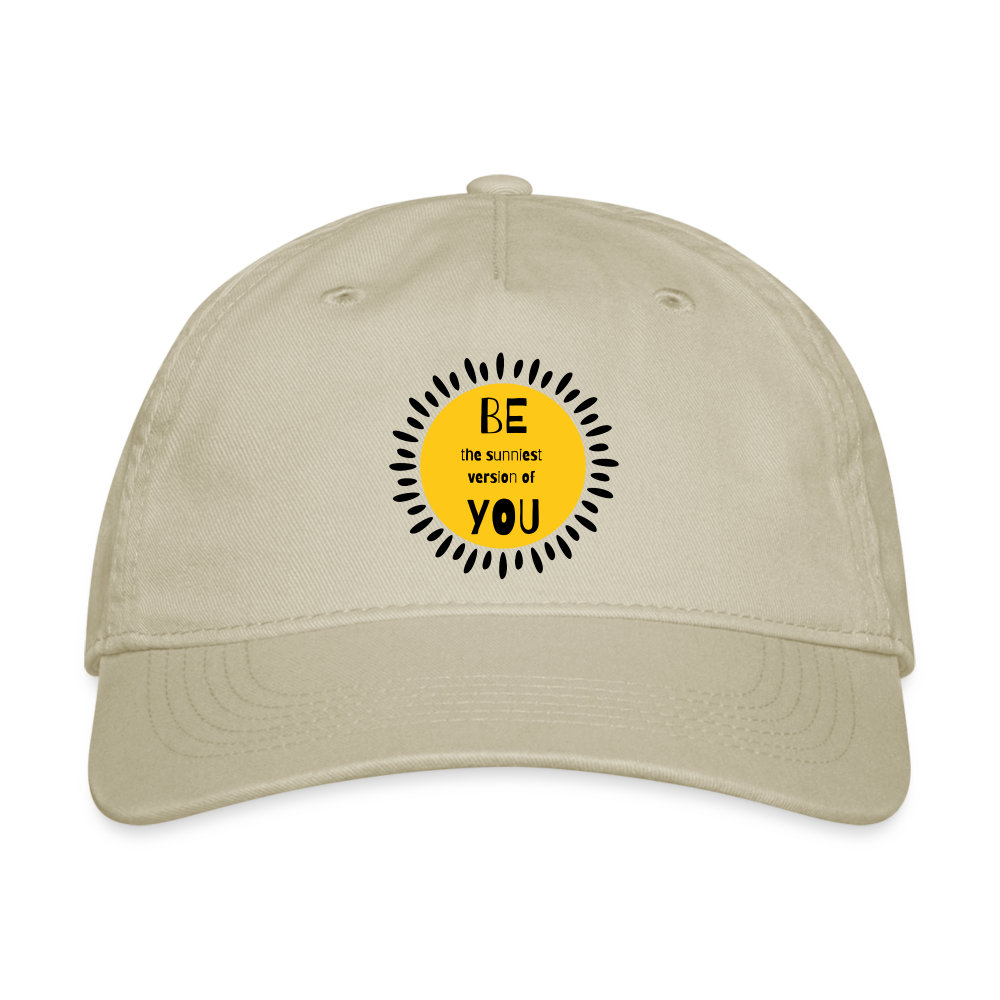 SAMPLE 1-sided: Organic Baseball Cap - khaki
