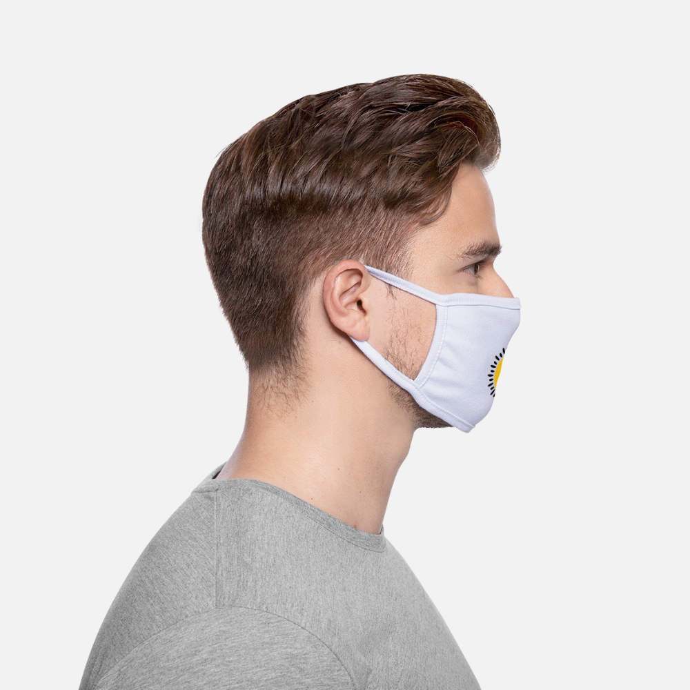 SAMPLE: Face Mask - white/white