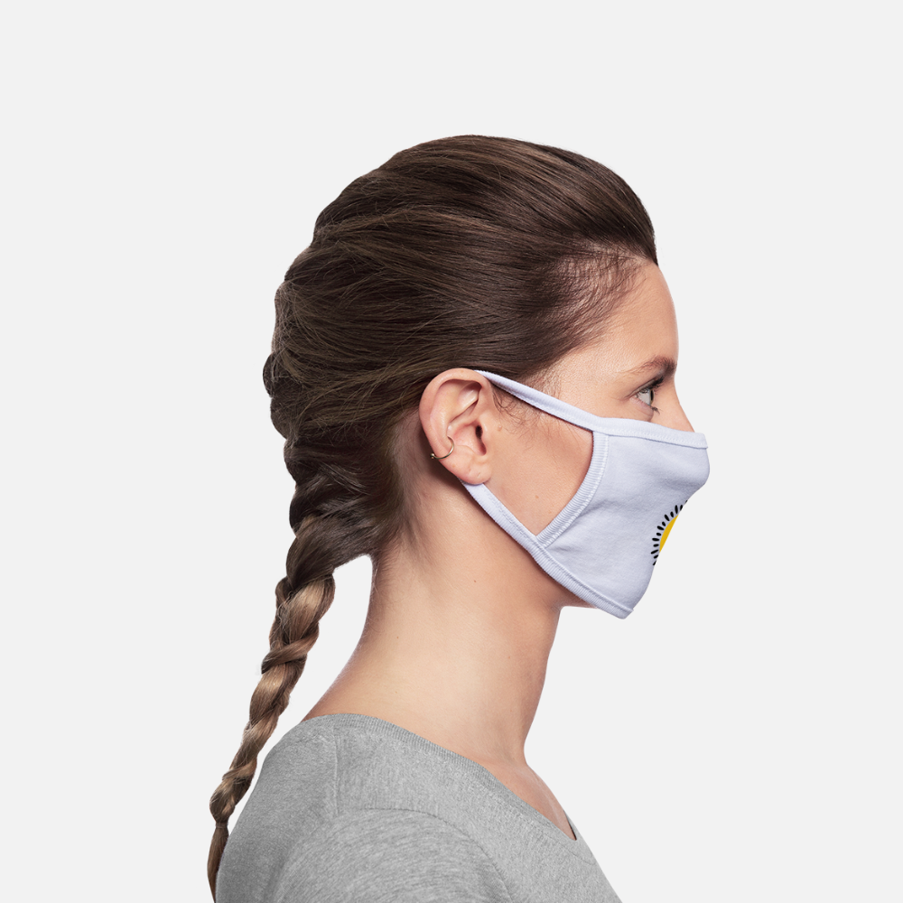 SAMPLE: Face Mask - white/white