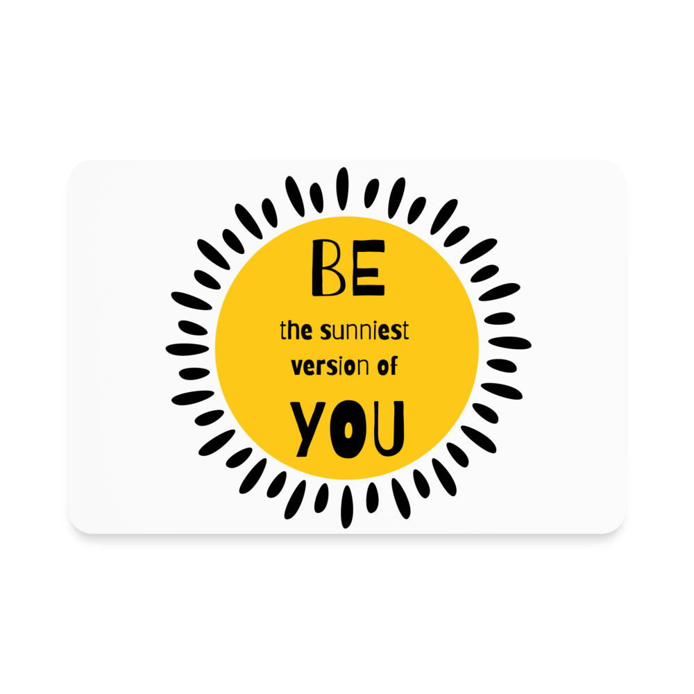 SAMPLE: Rectangle Magnet - white