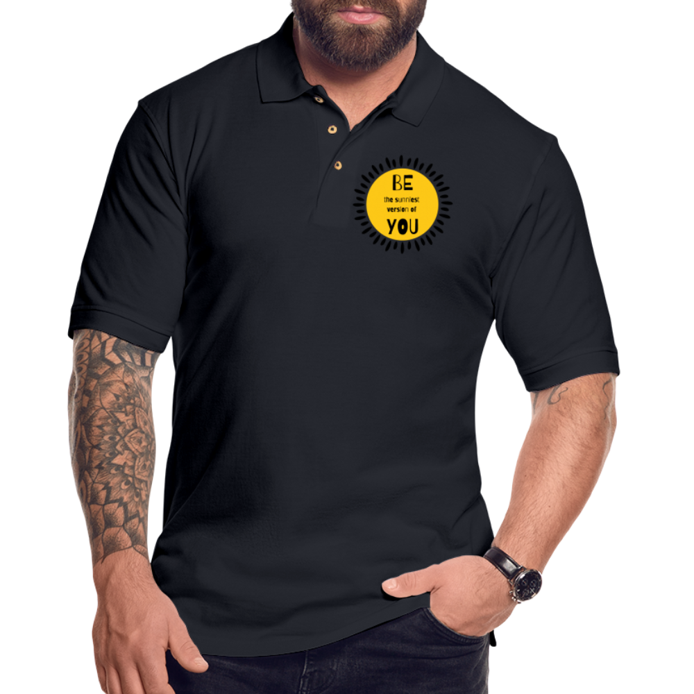 SAMPLE - Men's Pique Polo Shirt - midnight navy