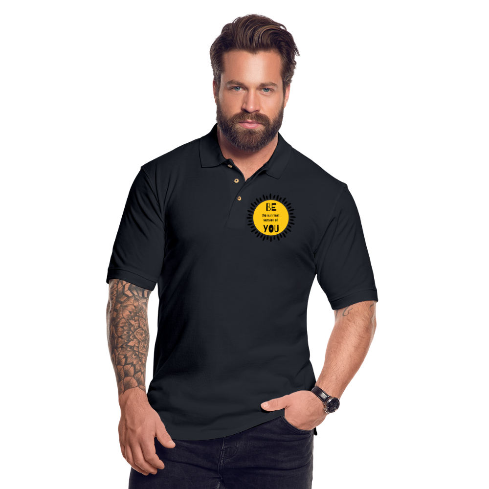 SAMPLE - Men's Pique Polo Shirt - midnight navy