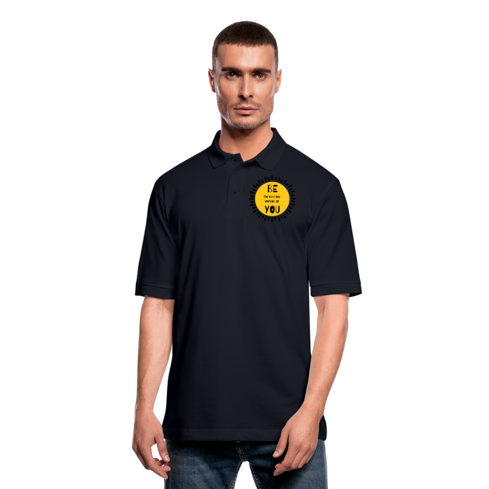 SAMPLE - Men's Pique Polo Shirt - midnight navy