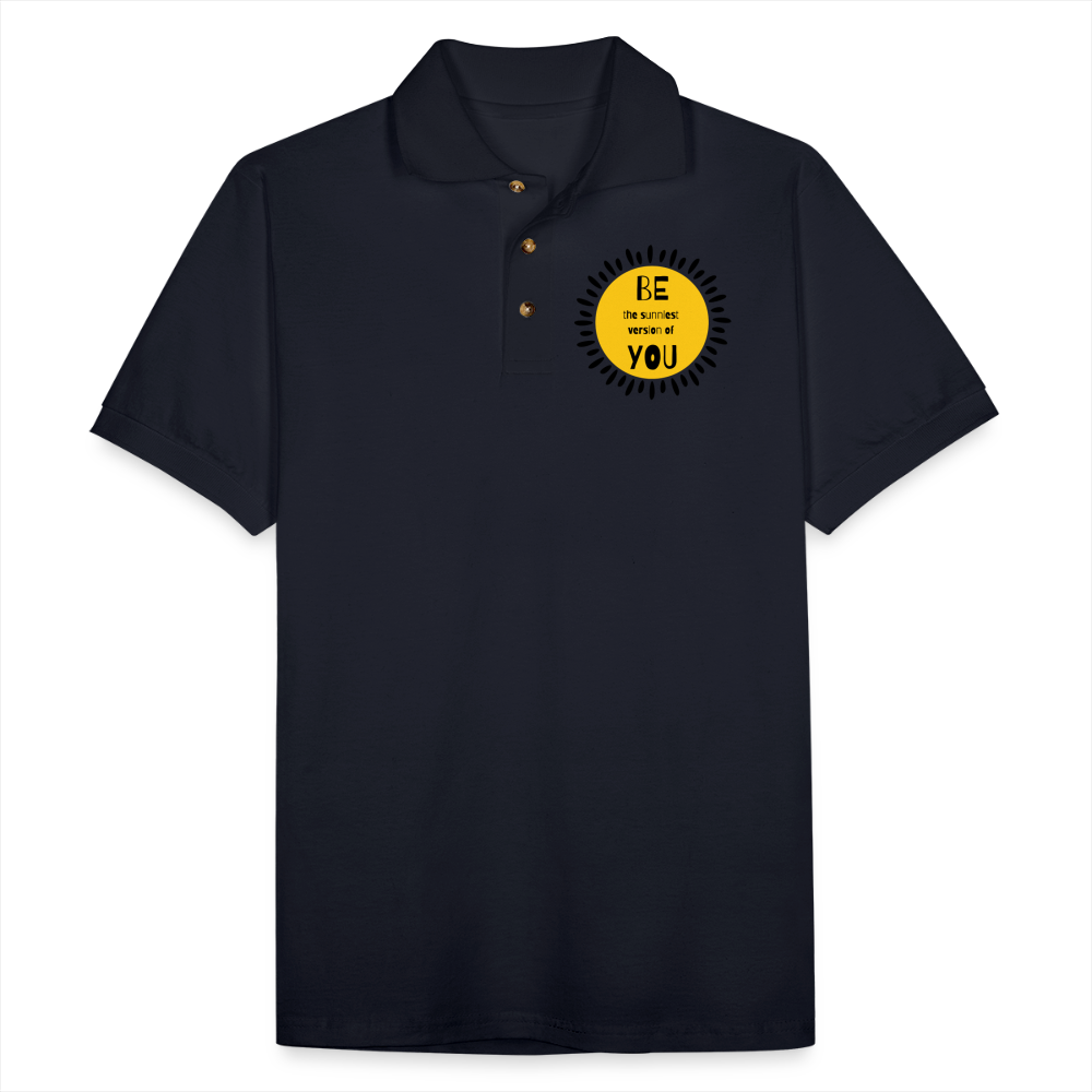 SAMPLE - Men's Pique Polo Shirt - midnight navy