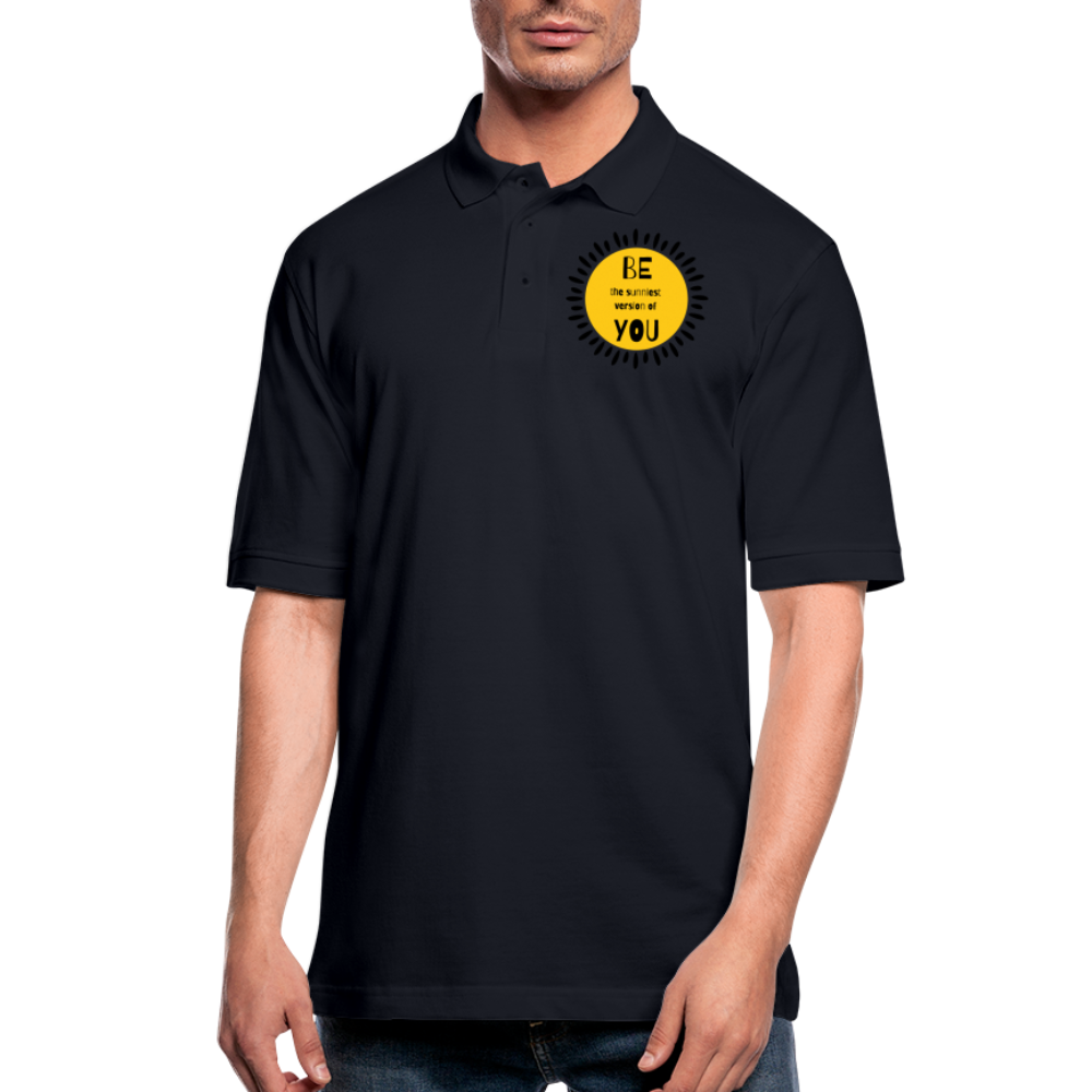 SAMPLE - Men's Pique Polo Shirt - midnight navy