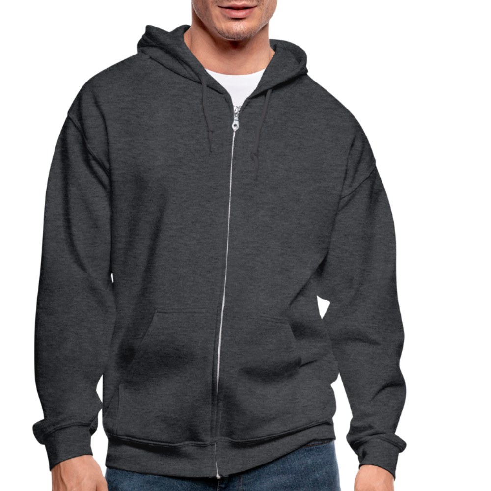 SAMPLE: Gildan Heavy Blend Adult Zip Hoodie - deep heather