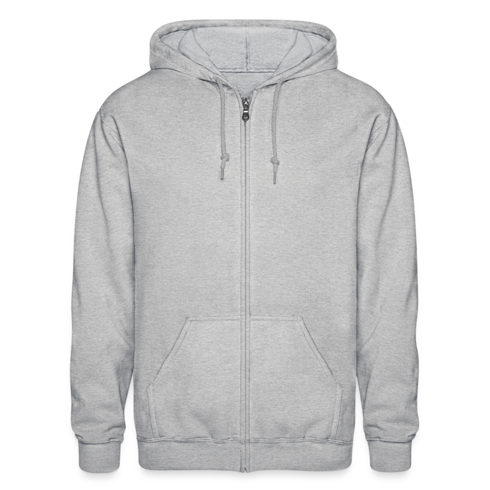 SAMPLE: Gildan Heavy Blend Adult Zip Hoodie - heather gray