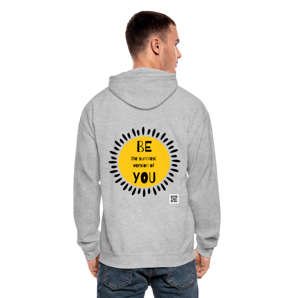 SAMPLE: Gildan Heavy Blend Adult Zip Hoodie - heather gray