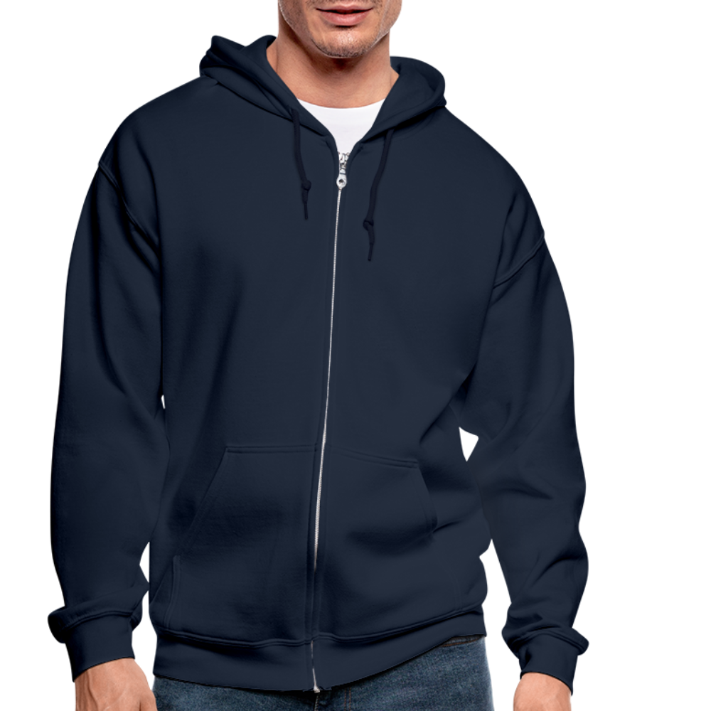 SAMPLE: Gildan Heavy Blend Adult Zip Hoodie - navy