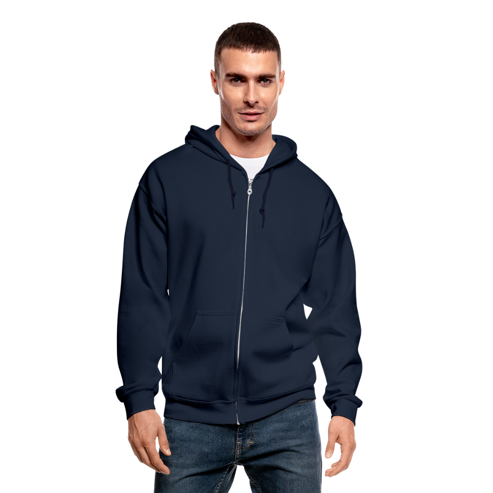 SAMPLE: Gildan Heavy Blend Adult Zip Hoodie - navy