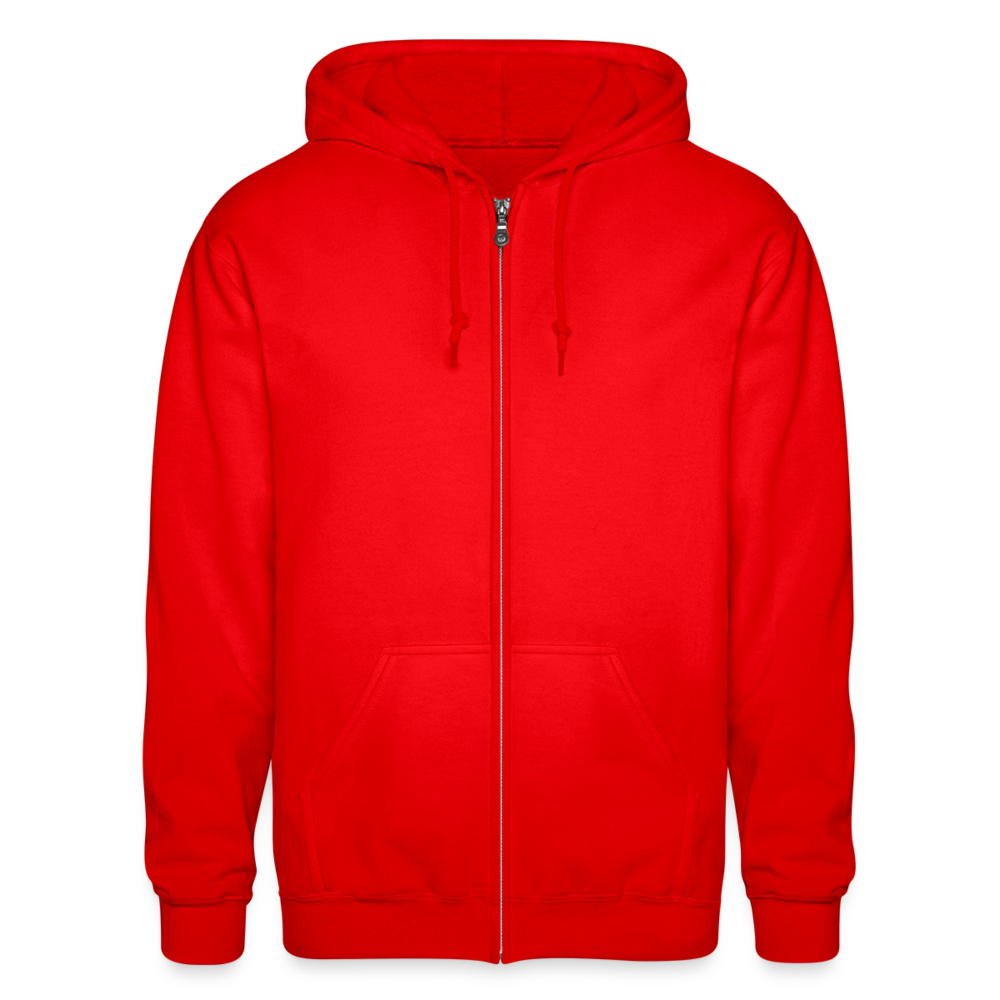 SAMPLE: Gildan Heavy Blend Adult Zip Hoodie - red