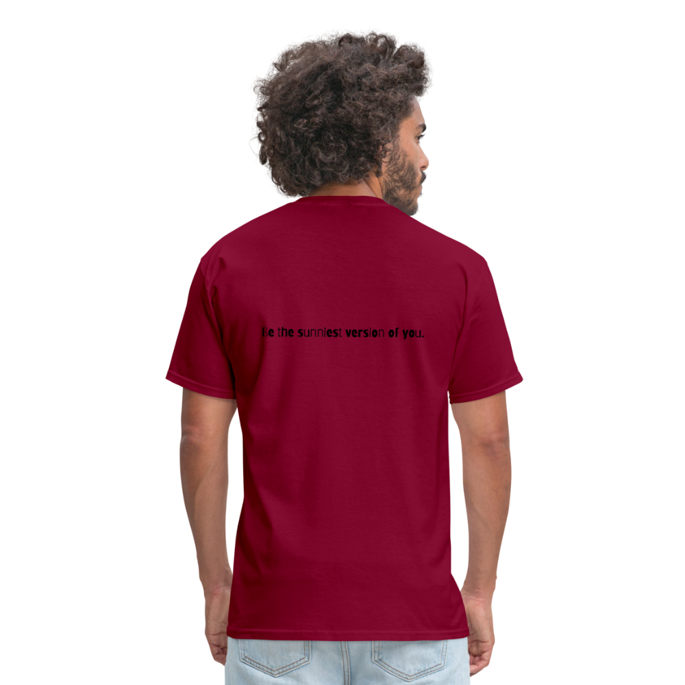 SAMPLE 2-sided: Unisex Classic T-Shirt - burgundy