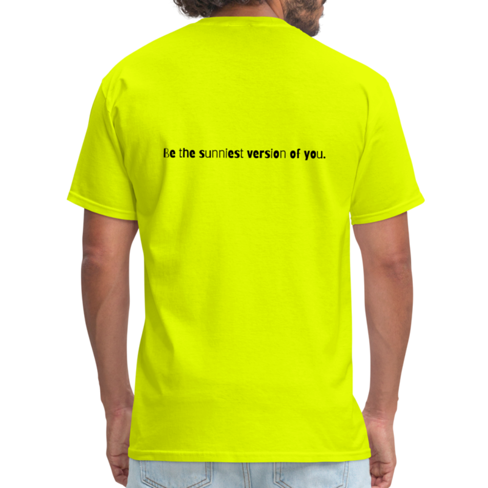 SAMPLE 2-sided: Unisex Classic T-Shirt - safety green
