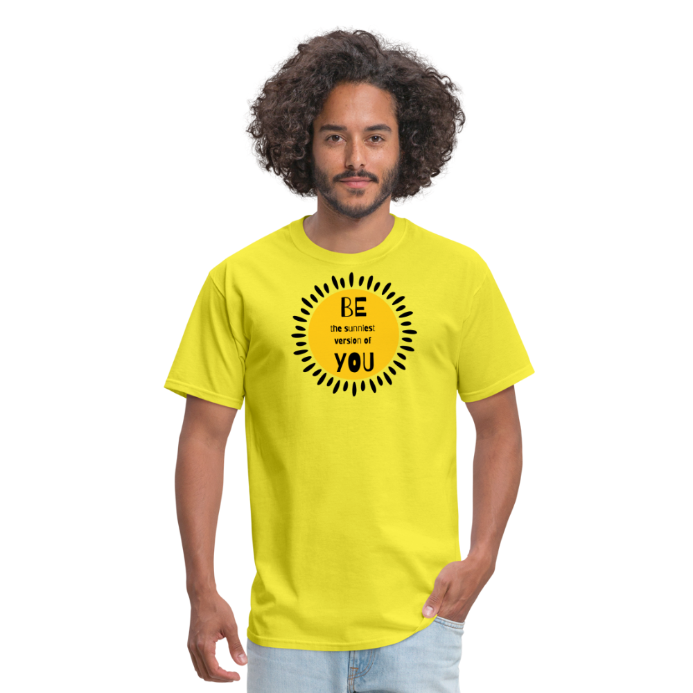 SAMPLE 2-sided: Unisex Classic T-Shirt - yellow