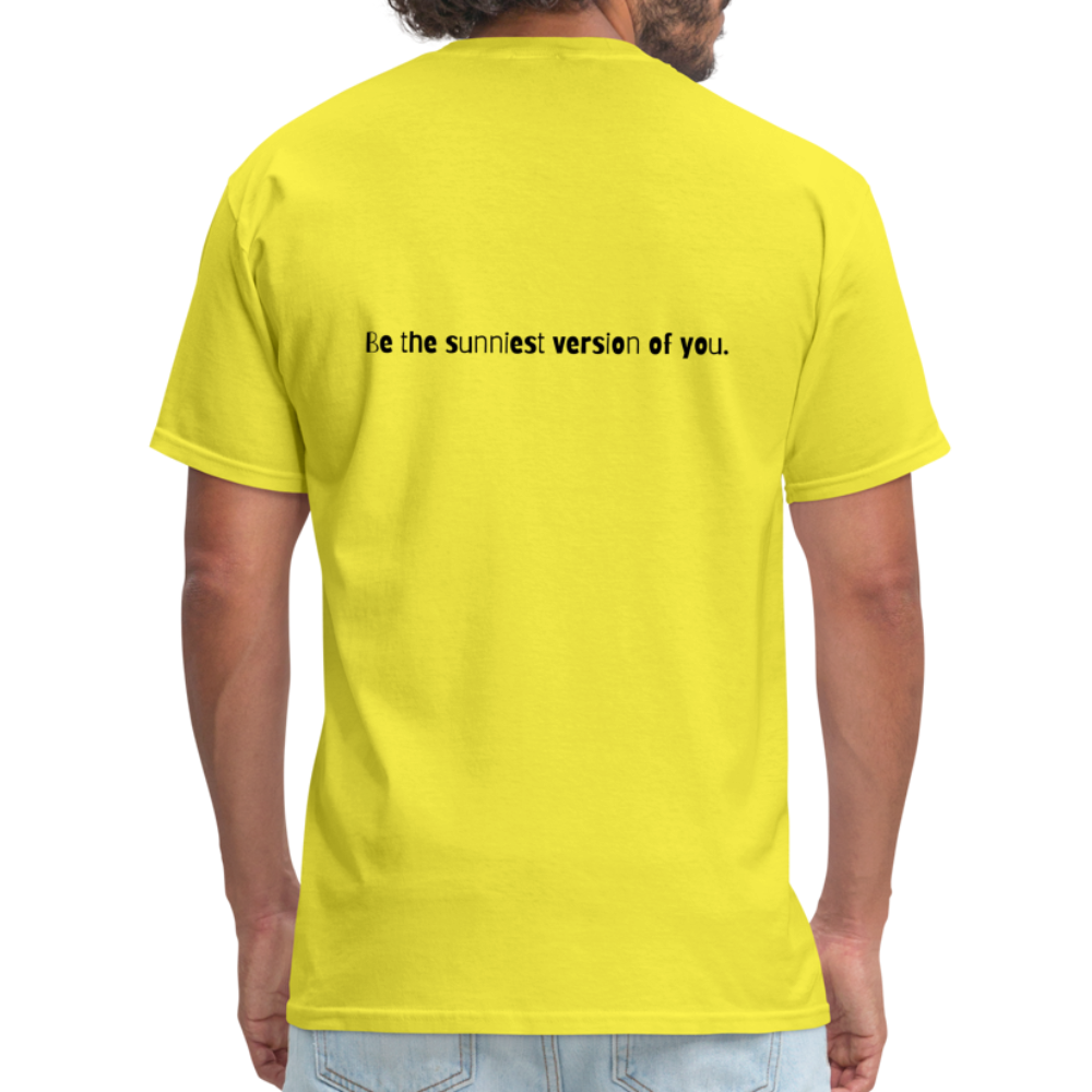 SAMPLE 2-sided: Unisex Classic T-Shirt - yellow