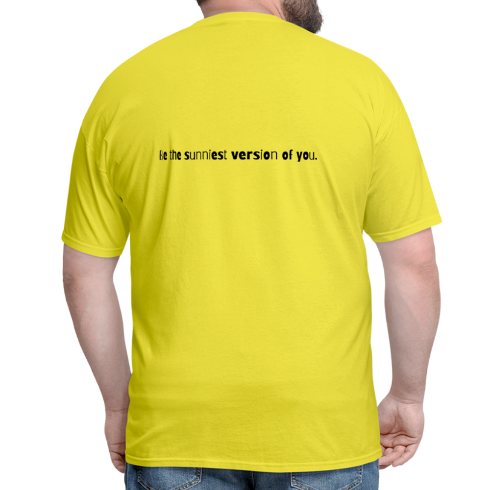 SAMPLE 2-sided: Unisex Classic T-Shirt - yellow