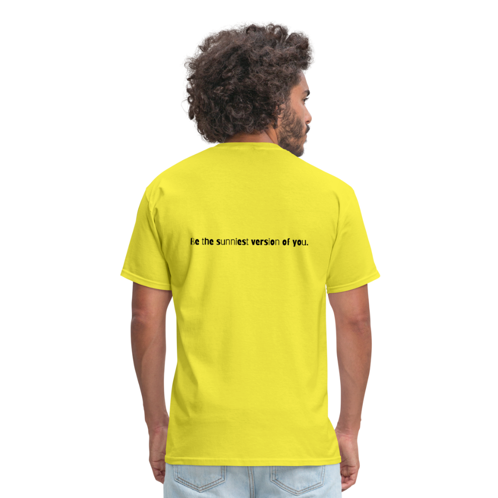 SAMPLE 2-sided: Unisex Classic T-Shirt - yellow
