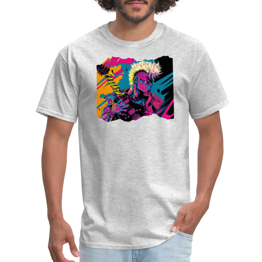 Freedom to Rock - Unisex Classic T-Shirt - heather gray