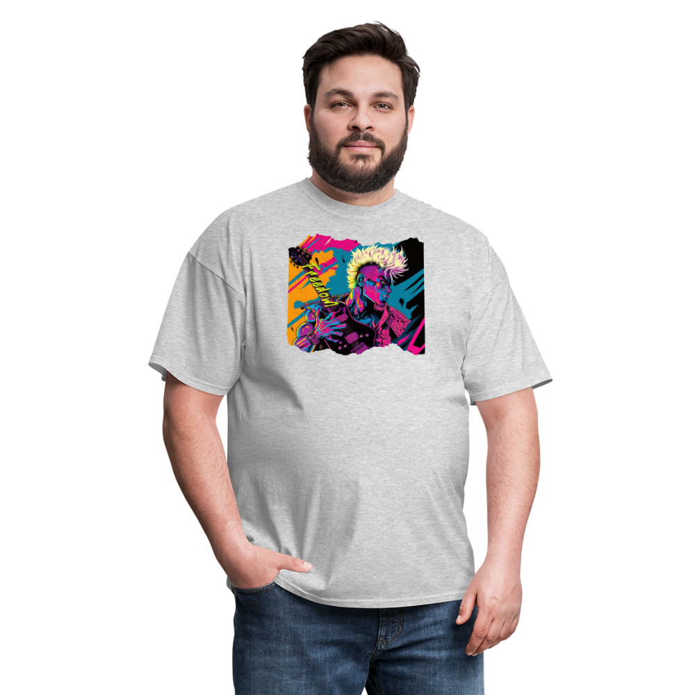 Freedom to Rock - Unisex Classic T-Shirt - heather gray