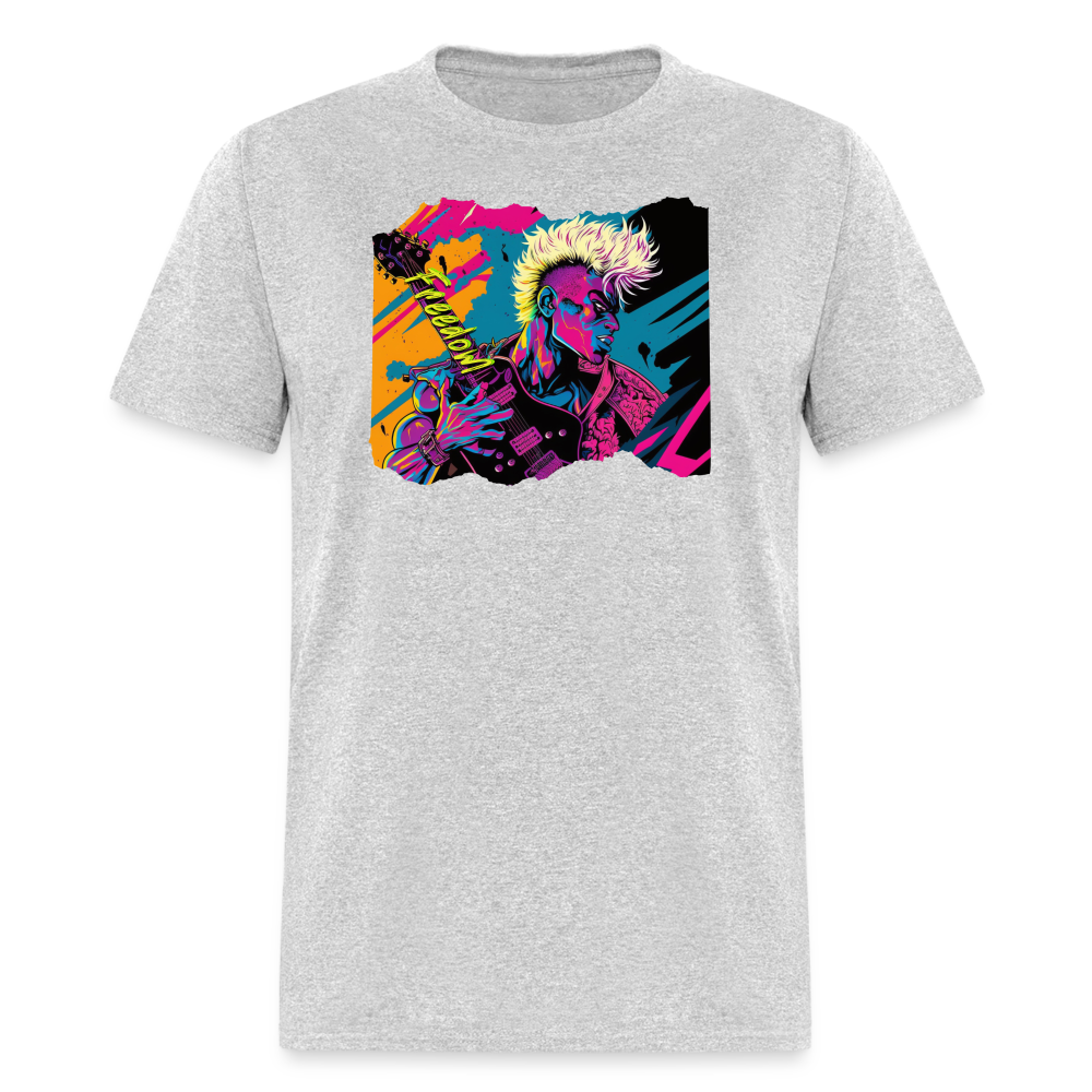 Freedom to Rock - Unisex Classic T-Shirt - heather gray