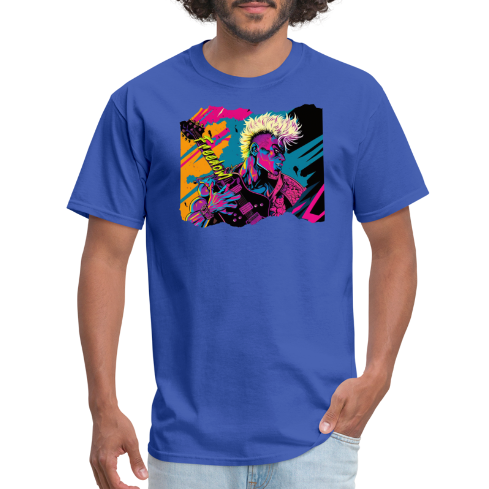 Freedom to Rock - Unisex Classic T-Shirt - royal blue