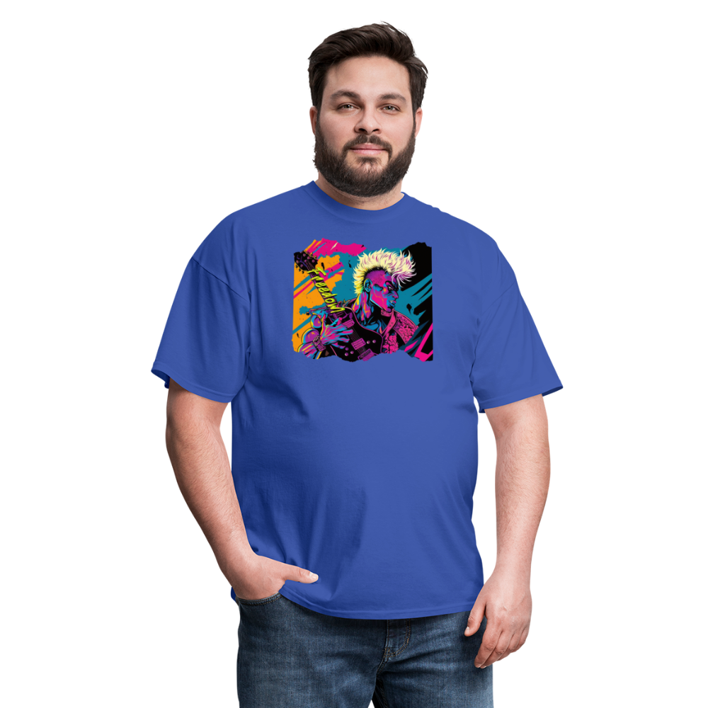 Freedom to Rock - Unisex Classic T-Shirt - royal blue