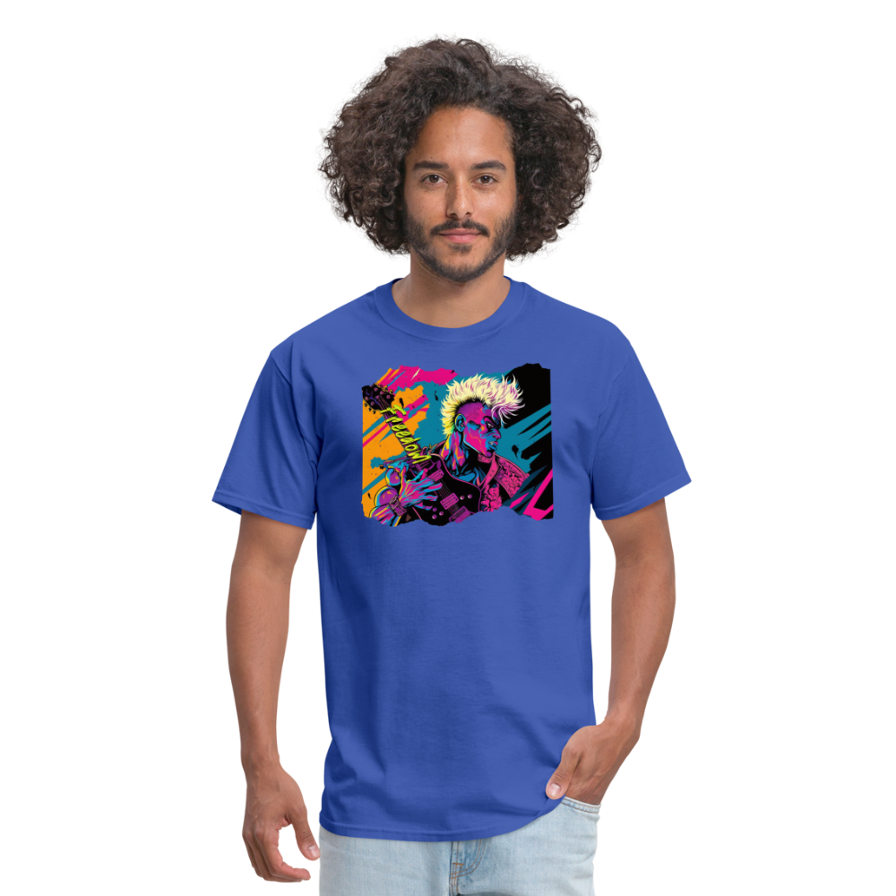 Freedom to Rock - Unisex Classic T-Shirt - royal blue