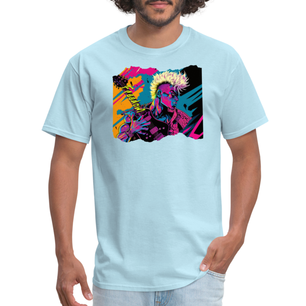 Freedom to Rock - Unisex Classic T-Shirt - powder blue