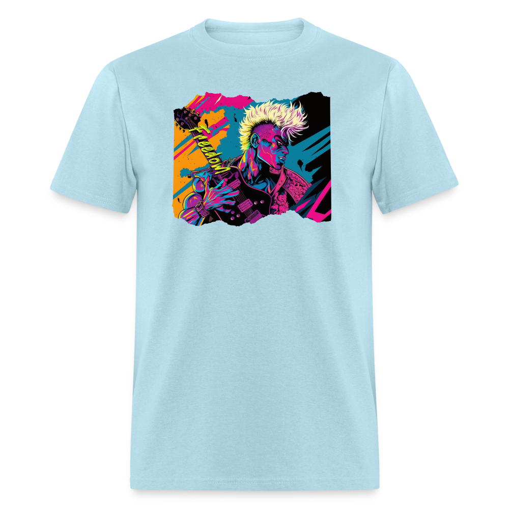 Freedom to Rock - Unisex Classic T-Shirt - powder blue