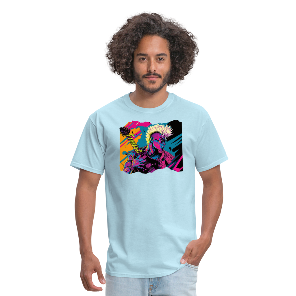 Freedom to Rock - Unisex Classic T-Shirt - powder blue