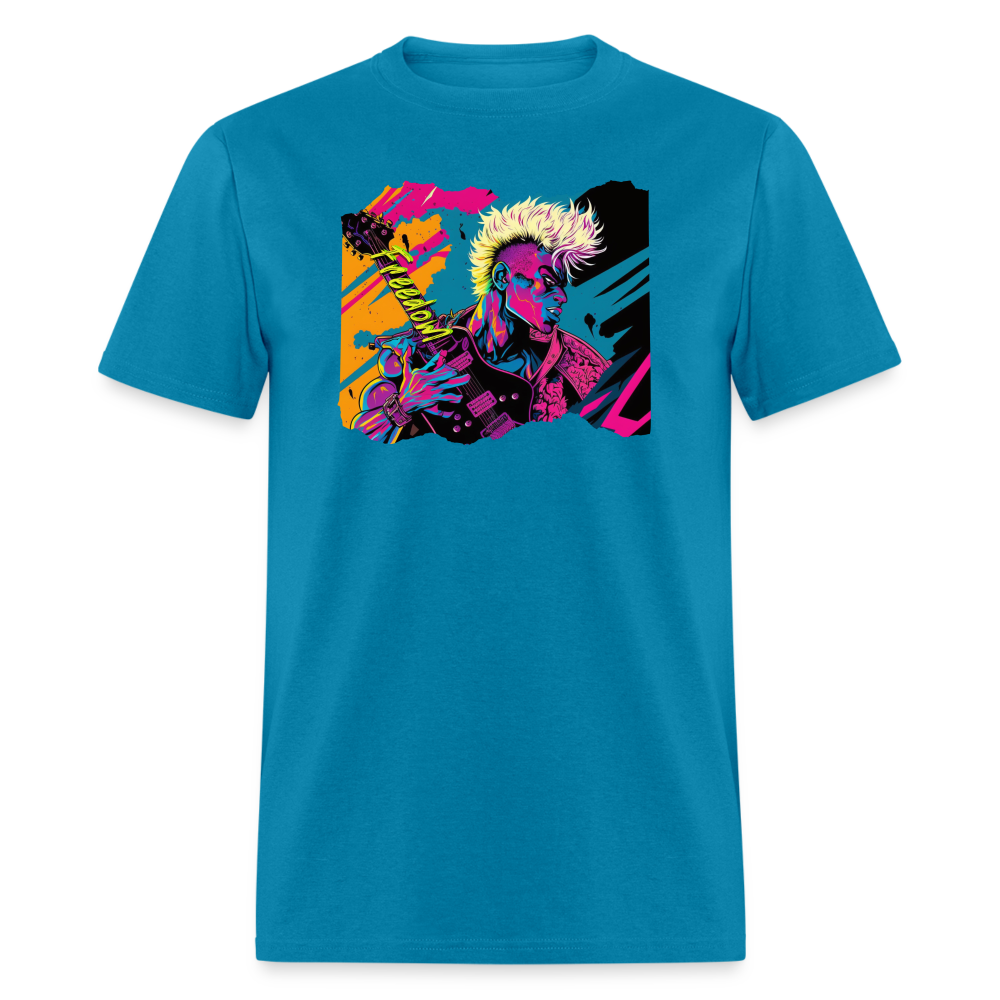 Freedom to Rock - Unisex Classic T-Shirt - turquoise