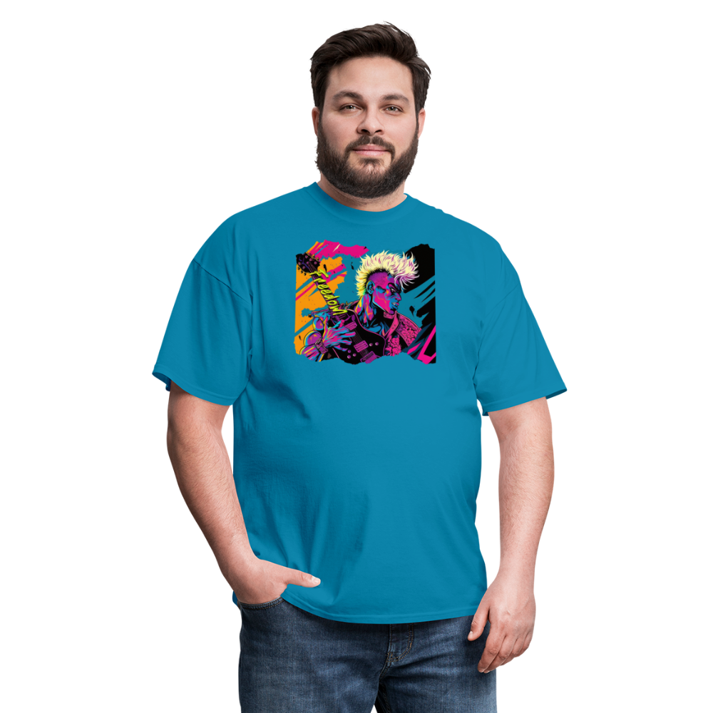 Freedom to Rock - Unisex Classic T-Shirt - turquoise