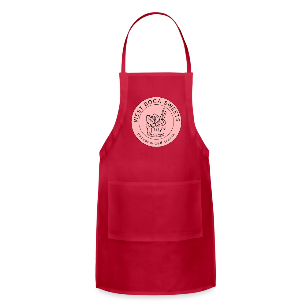 CUSTOM WBS: Adjustable Apron - red